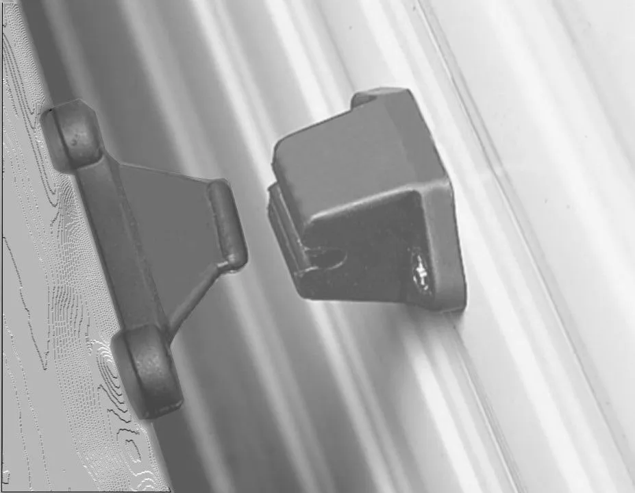 HD Door Retainer, Black